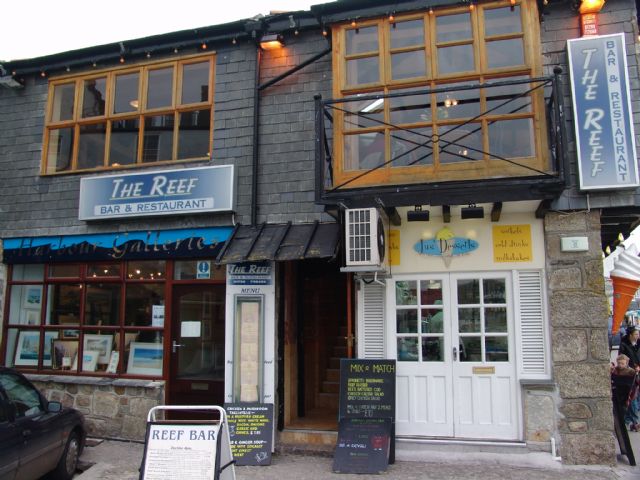 The Reef Bar & Restaurant, St. Ives, Cornwall